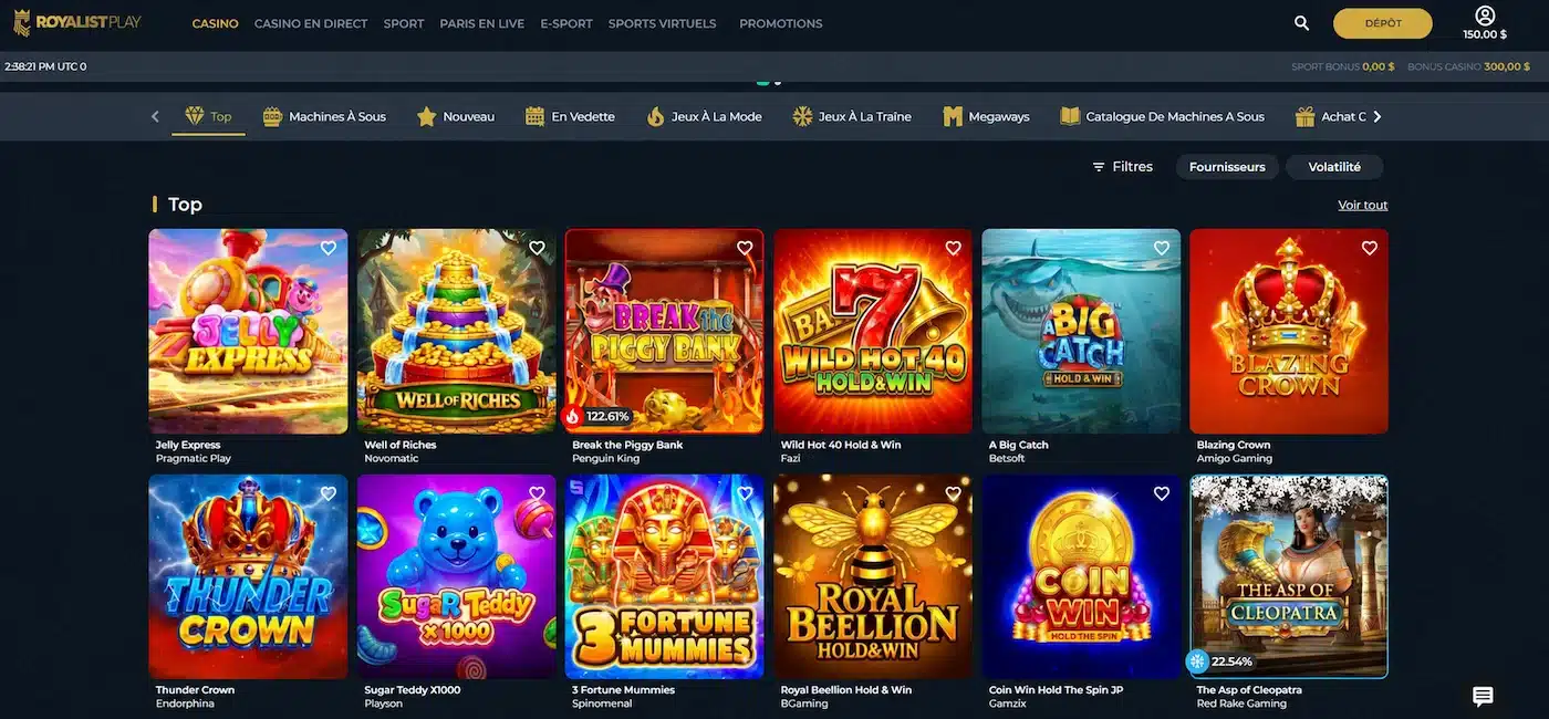 Royalistplay online fogadás